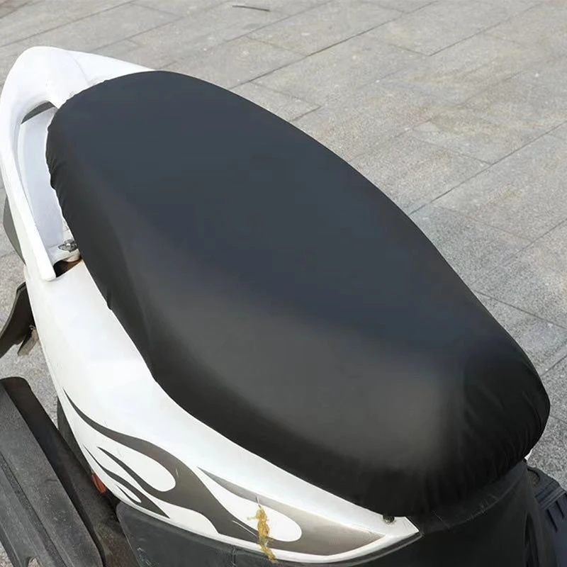 1Pcs de Moto Tampa de Assento Capa de Almofada Impermeável, Protetor solar Moto Scooter da Almofada do Assento Protetor de Acessórios à prova de Poeira Imagem 0