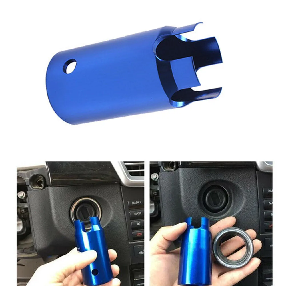 1x Azul EZS de Ignição Anel de Bloqueio da Ferramenta de Remoção Para a Mercedes-Benz W129/W140/ W202/ W210/ W220/W203/ W209/W211/ W204 40mm X 80mm Imagem 0