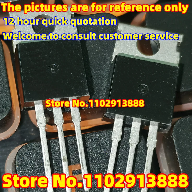30PCS Novo IRFS740B PARA-220F MOS Transistor de Efeito de Campo de dois ou três tubos de Prioridade IGBT bem-vindo Consulta Imagem 0