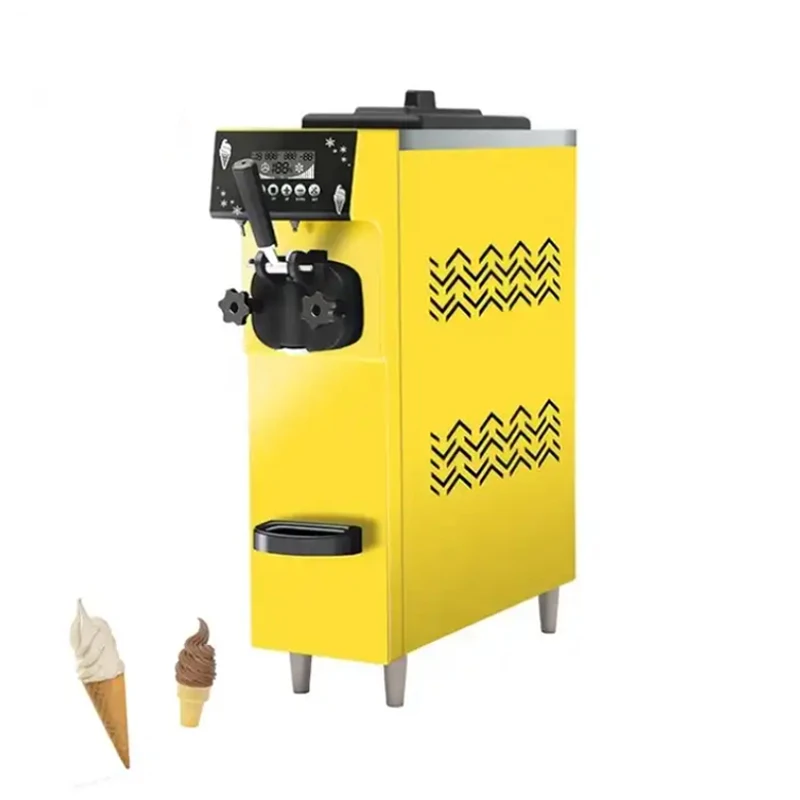 A Mais Alta Qualidade Totalmente Automático Soft Máquina Do Creme De Gelo, De Mesa Comerciais Máquina De Frozen Yogurt Imagem 0