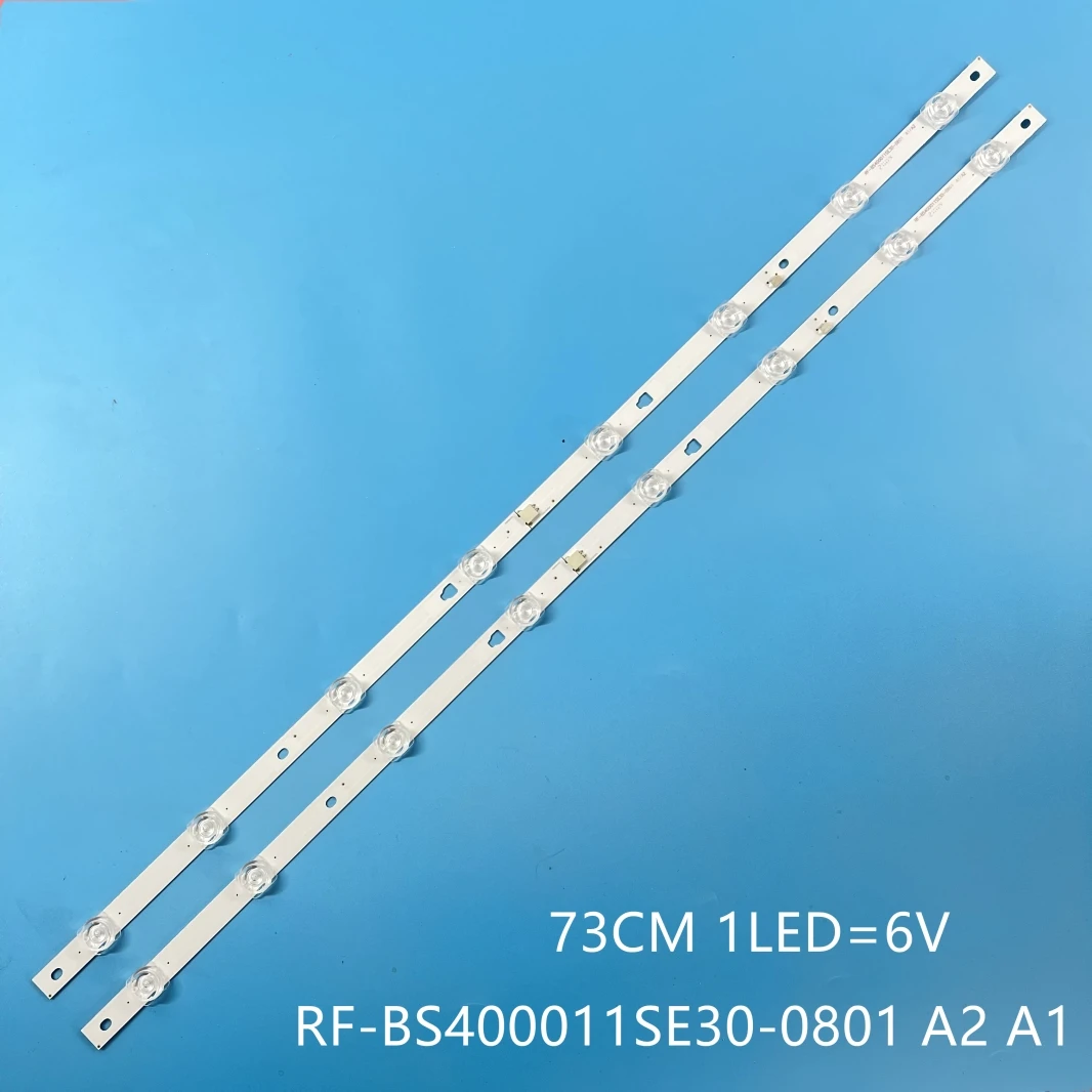 A Retroiluminação LED strip para Skyworth 40W5 HUNDAI H-LED40ES5004 HARPER 40F6750TS RF-BS400011SE30-0801 A2 A1 Erisson 40LES97T2SM Imagem 0