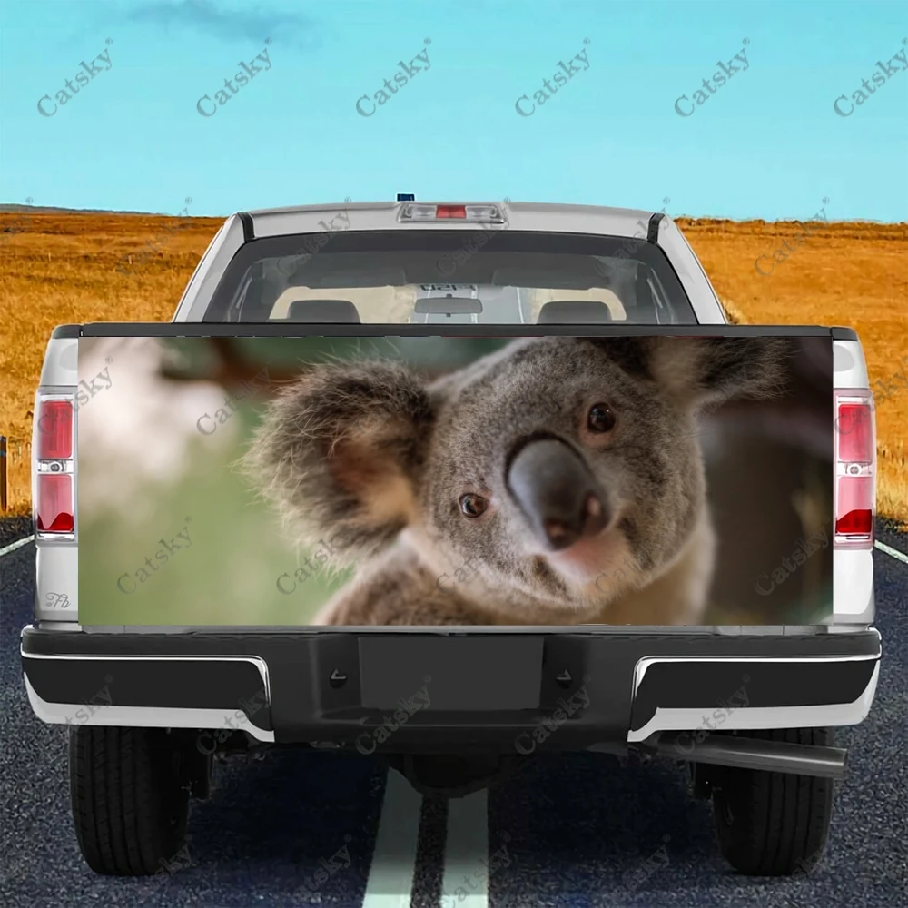 Animal - Koala Caminhão Traseira, Adesivo Decalque Envoltório de Vinil de Alta-Definição, Gráfico de Impressão Adequado para caminhonetes Imagem 0