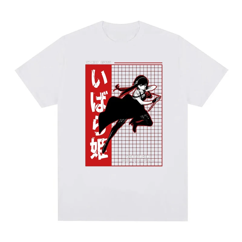 Anime japonês Spy X Família T-Shirt Homens Mulheres 100% Algodão Tamanho do europeu Unisex Tops de Manga Curta Harajuku Tees Imagem 0