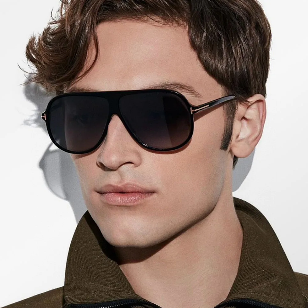 Design de luxo Óculos Estilo Oval Óculos de sol Para Homens e Mulheres Clássico Esquema de Cores do Quadro do Acetato Personalizável lentes Imagem 0