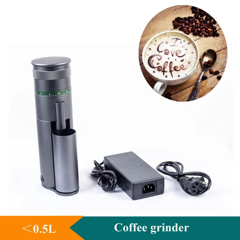 Elétrica Espresso com Moedor de Café de Máquina Portátil Mini Grãos de Café Máquina de Moer 110-220V Portátil Moedor de Café Imagem 0