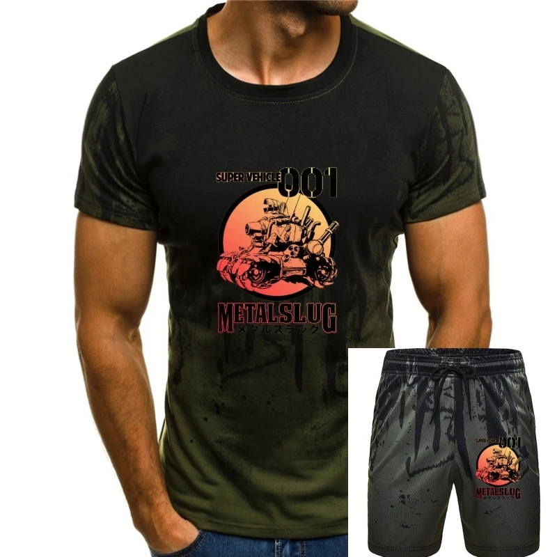 Metal Slug T-Shirt Super Veículo T-Shirt da Moda Gráfico T-Shirt 100% Algodão Homem 3xl Curto Manga Engraçado Tshirt Imagem 0