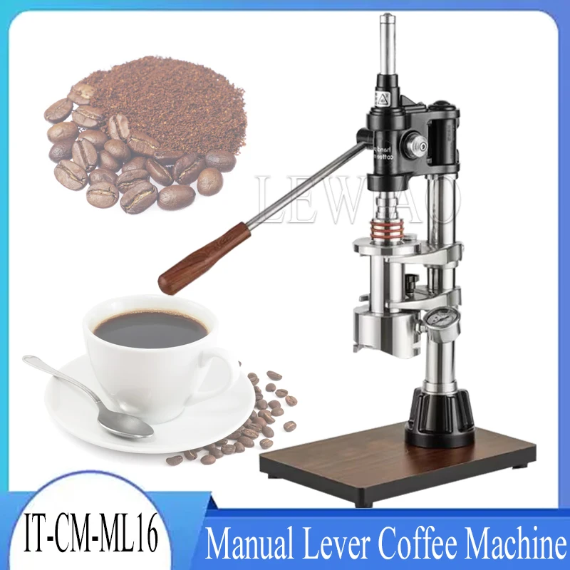 Mão De Imprensa Máquina De Café Espresso Manual De Extração De Pressão Variável, A Alavanca De Chá E Café Imagem 0