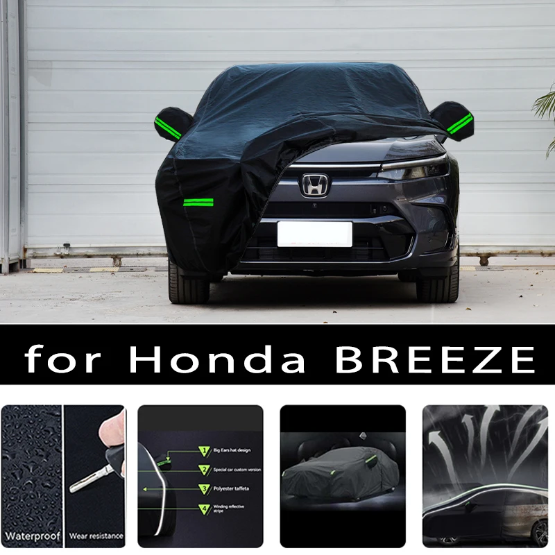 Para a Honda, BRISA Exterior Completa de Proteção de Automóvel Cobre de Neve Cobrir as Sombras Impermeável, Dustproof Exterior acessórios do Carro Imagem 0
