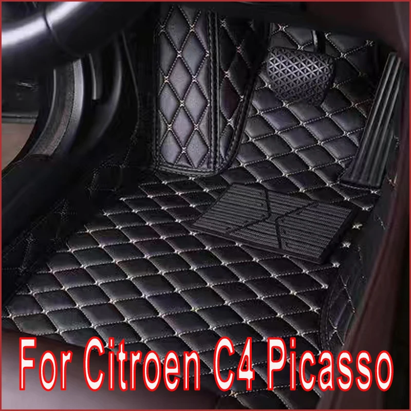 Tapetes de carro Para a Citroen Grand C4 Picasso SpaceTourer 5seat 2007~2013 Durável Pad Auto Tapetes Tapetes de Peças de Interior de Acessórios do Carro Imagem 0
