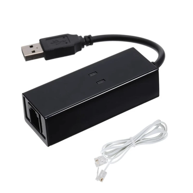 USB 56K Voice Dados de Fax Modem Externo Com Single/Dual Portas para Ganhar 7/8/10/XP Imagem 0