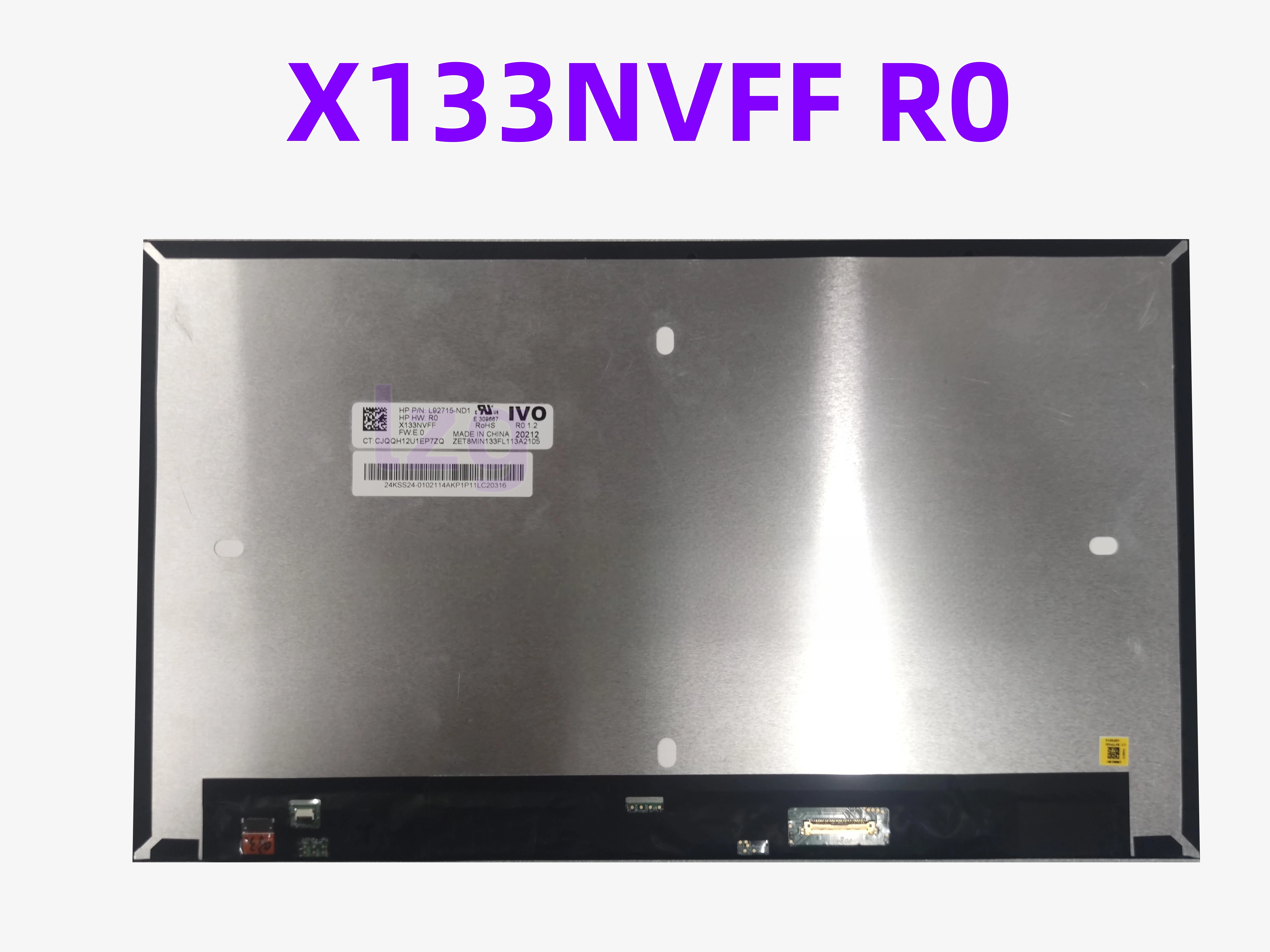 X133NVFF R0 L92715-ND1 Laptop de tela LCD HP X360 830 G7 G8 Não Toque a Tela FHD (1920x1080) de 30 Pinos Imagem 0