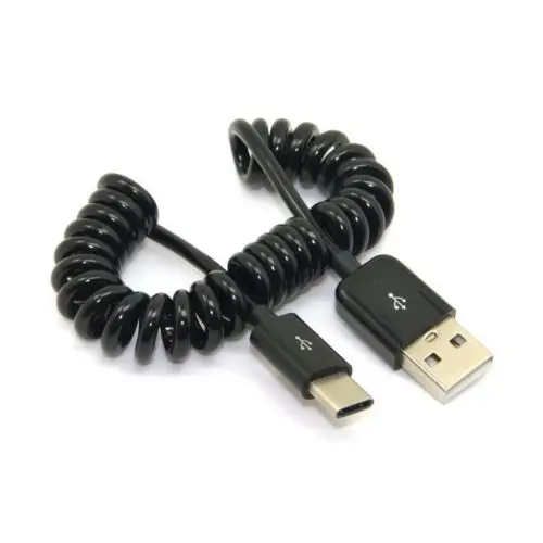 Zihan Trecho USB-C 3.1 Tipo C, do sexo Masculino para o Padrão USB 2.0 Macho A um Cabo de Dados para Imagem 0