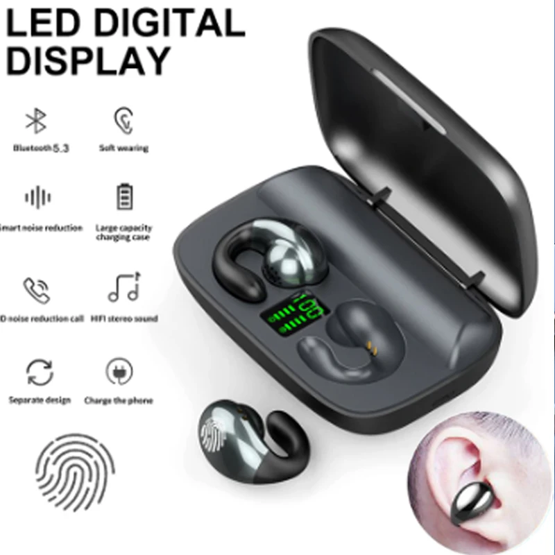 2023 Osso NOVO Condução de Fones de ouvido Bluetooth Abrir Clip de Orelha Fones de ouvido sem Fio para XiaoMi Vermelho Mi Nota 11 Pro Plus 5G Vermelho Nota Mi Imagem 1