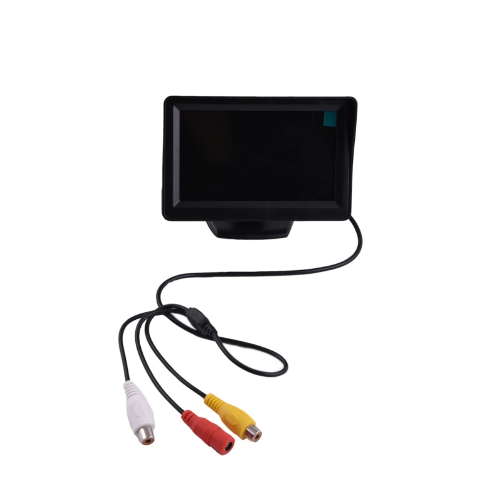 4,3 Polegadas Ecrã LED Veículo Inversa de Vigilância Monitor LCD TFT Imagem 1