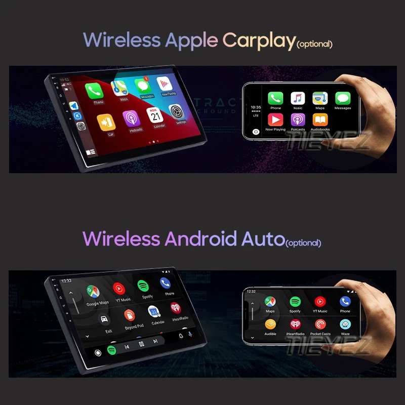 Android 13 Sistema de Rádio do Carro FIAT 500 Abarth, de 2007 a 2015 Multimédia Player Estéreo Auto de Áudio, Navegação GPS 4G Caplay Unidade de Cabeça Imagem 1