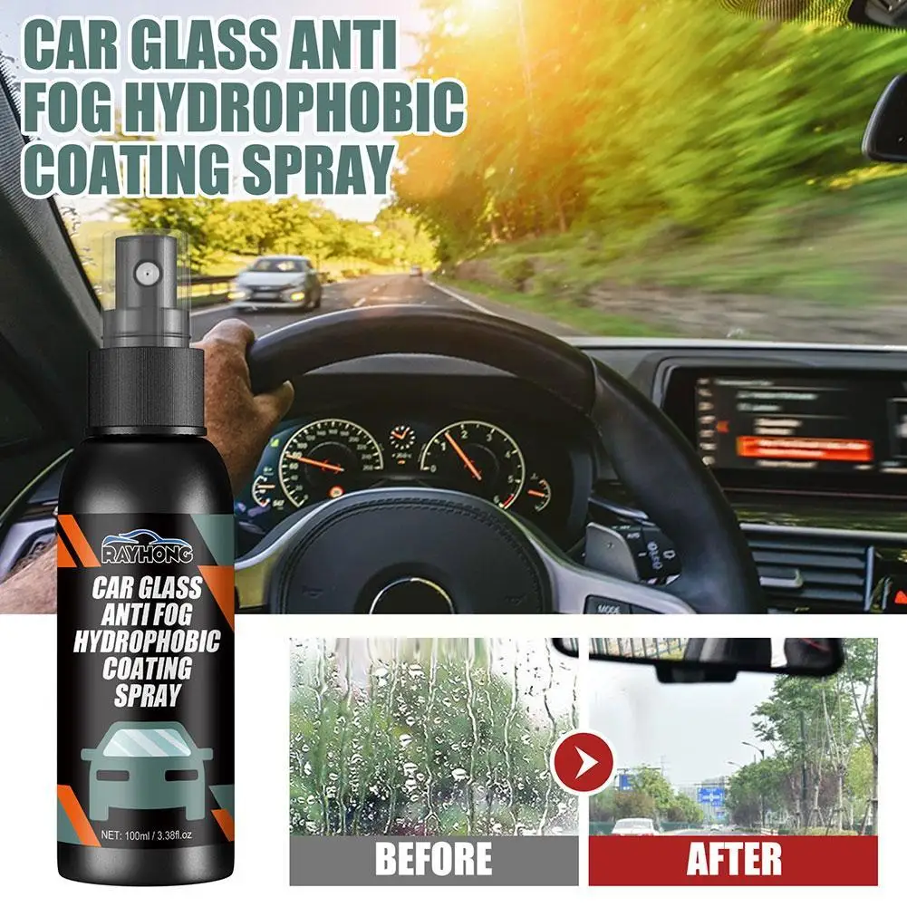 Repelente de água, Spray Anti Chuva de Revestimento Para o Carro de Vidro Hidrofóbico Anti-chuva Carro Líquido pára-brisas, Espelho Máscara de Auto polonês K T6W4 Imagem 1