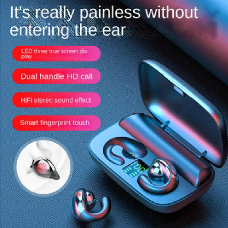 2023 Osso NOVO Condução de Fones de ouvido Bluetooth Abrir Clip de Orelha Fones de ouvido sem Fio para XiaoMi Vermelho Mi Nota 11 Pro Plus 5G Vermelho Nota Mi Imagem 2