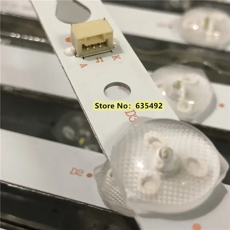 30PCS LED Strip 5lamp para MI 32