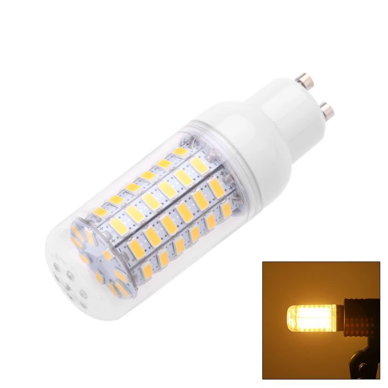 5X GU10 10W 5730 SMD 69 Lâmpadas LED de Milho do DIODO emissor de Luz da Lâmpada de Poupança de Energia de 360 Graus 200-240V Branco Quente Imagem 2