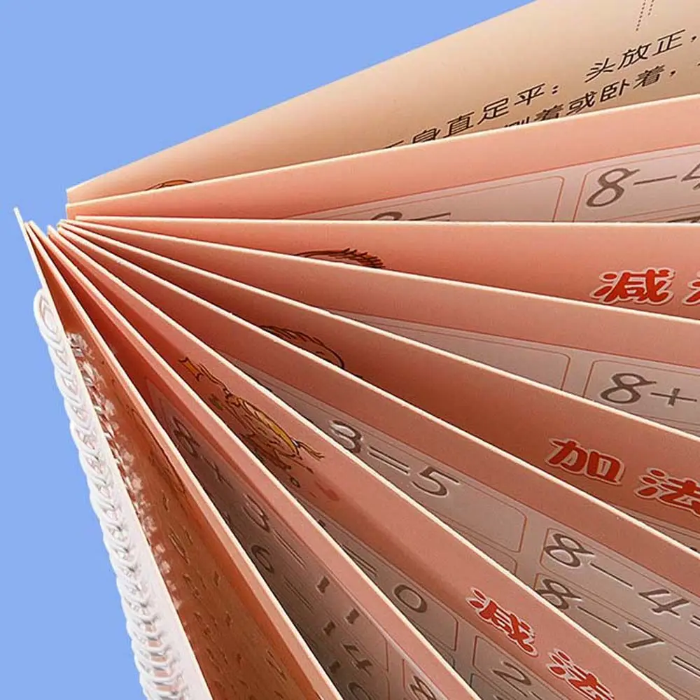 A Prática Chinesa Reutilizáveis Groove Livre De Limpeza Números De Escrever Adesivo De Caligrafia Chinesa Magia Cópia Do Livro De Crianças Chinesas Copybook Imagem 2