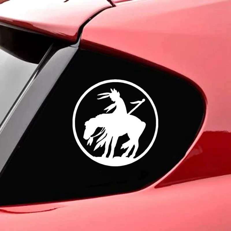 Criativo Cavalo Personalizados, Adesivos de carros de PVC de pára-brisa, pára-choque Acessório Portátil Decoração de Moda Impermeável Auto Decalque Imagem 2