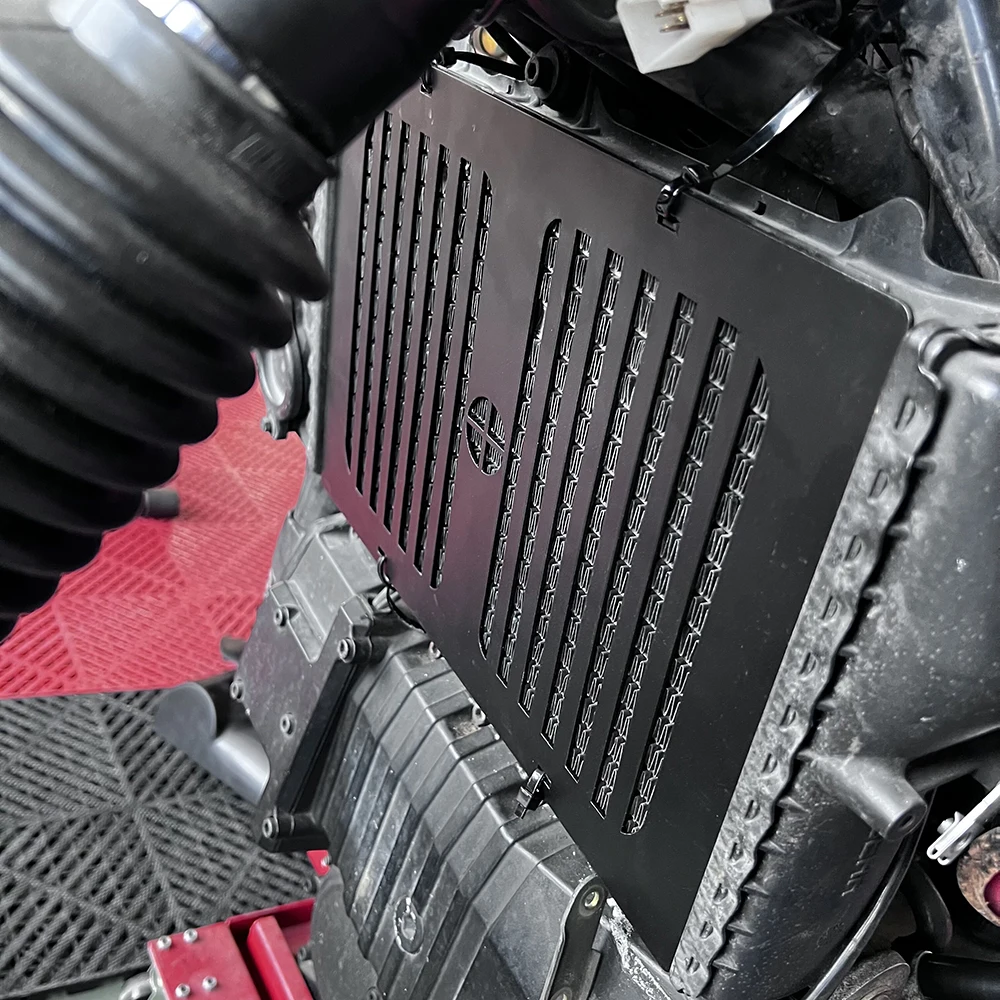 Nova Grade do Radiador Guarda Capa Grade do radiador de Óleo do Protetor de Café Racer da Motocicleta Acessórios de 1 Conjunto Para a BMW K 100 K100 K75 Imagem 2