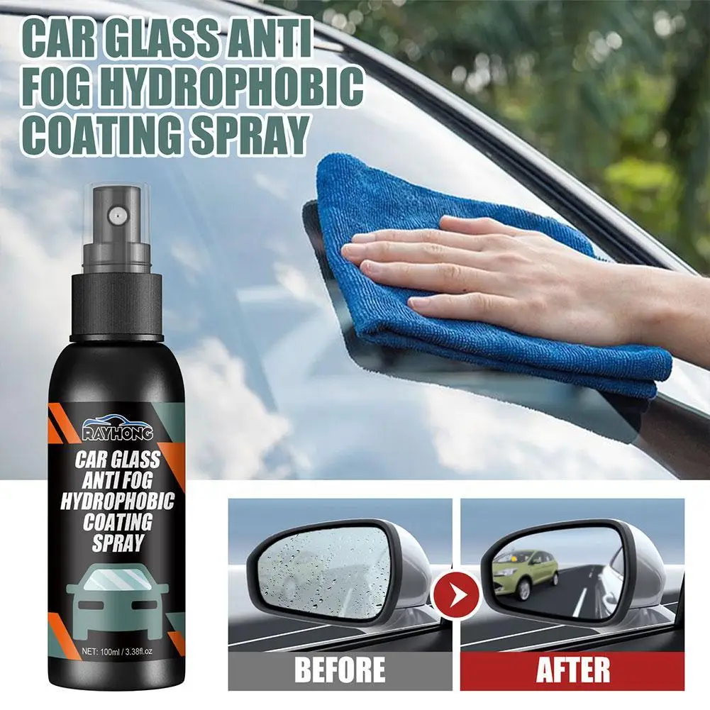 Repelente de água, Spray Anti Chuva de Revestimento Para o Carro de Vidro Hidrofóbico Anti-chuva Carro Líquido pára-brisas, Espelho Máscara de Auto polonês K T6W4 Imagem 2