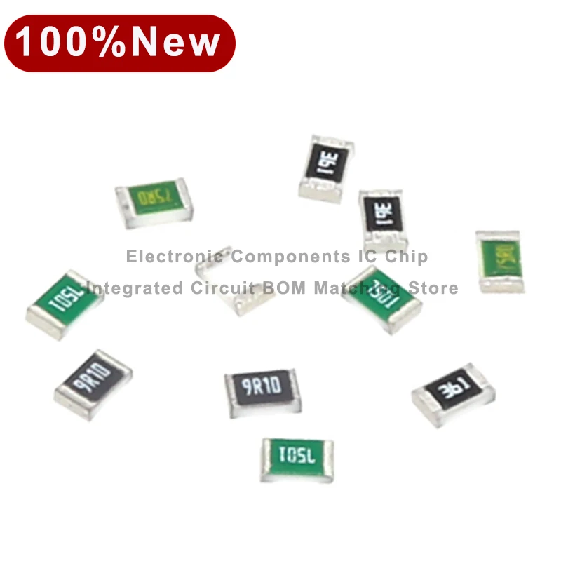 100pcs/Lote 1% 0805 Resistor SMD chip resistência de 10K 0Ω 150 220 330 470 Ohm 1K 2.2 K 100K 1M 1R 10R 100R 150R 220R 330R Ohms Imagem 3