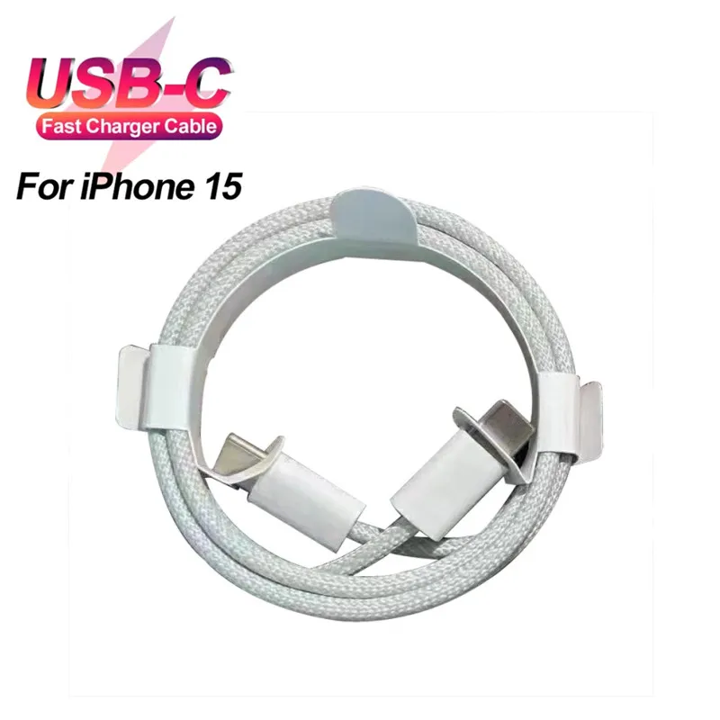 2024 Nova 60W PD USB C ao USB Rápido de C Cabo de Carregamento 3A Tipo C Linha de Dados para o iPhone da Apple 15 15pro 15plus Rápido Carregamento Imagem 3