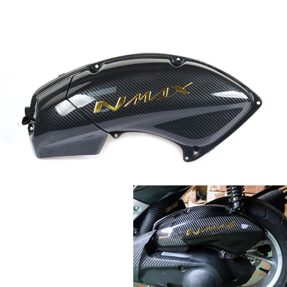 Moto Decorativos Shell Guarda Tampa do Protetor de Carenagem Acessórios Para Yamaha Nmax155 Nmax125 NMAX N-max 125 155 2016-2019 Imagem 3