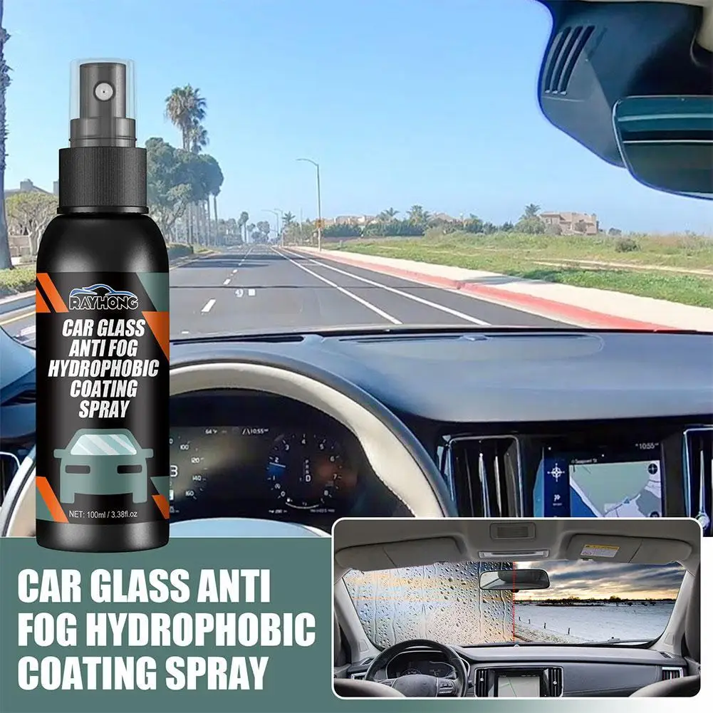 Repelente de água, Spray Anti Chuva de Revestimento Para o Carro de Vidro Hidrofóbico Anti-chuva Carro Líquido pára-brisas, Espelho Máscara de Auto polonês K T6W4 Imagem 3