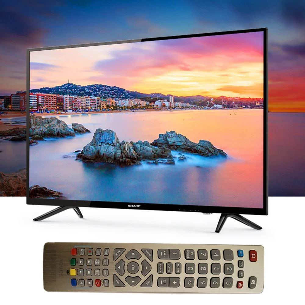 Smart TV de Controle Remoto para AQUOS LC-32CHE6241E LC-40CFE6242E LC-32CHE6242E Imagem 3