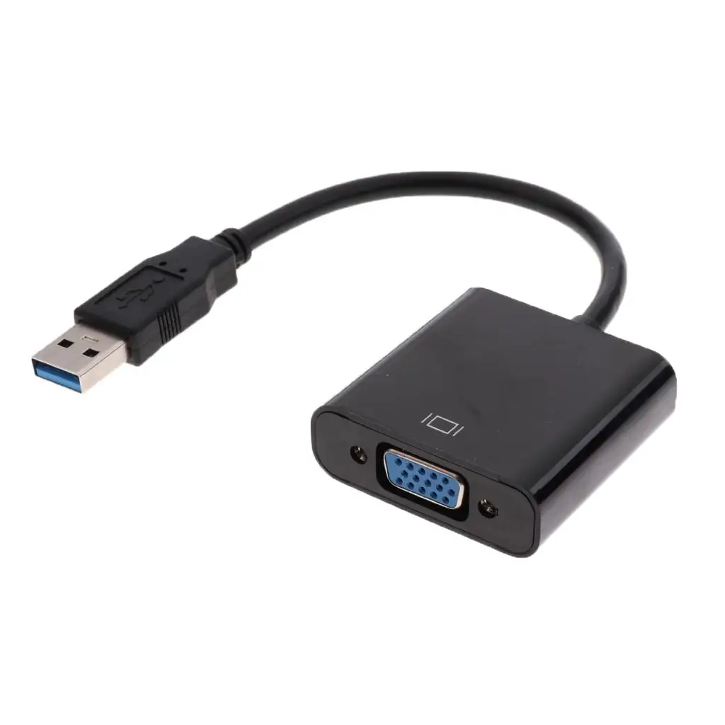 USB 3.0 para VGA Externo da Placa de Vídeo Monitor Multi Adaptador de Cabo para Computador Imagem 3