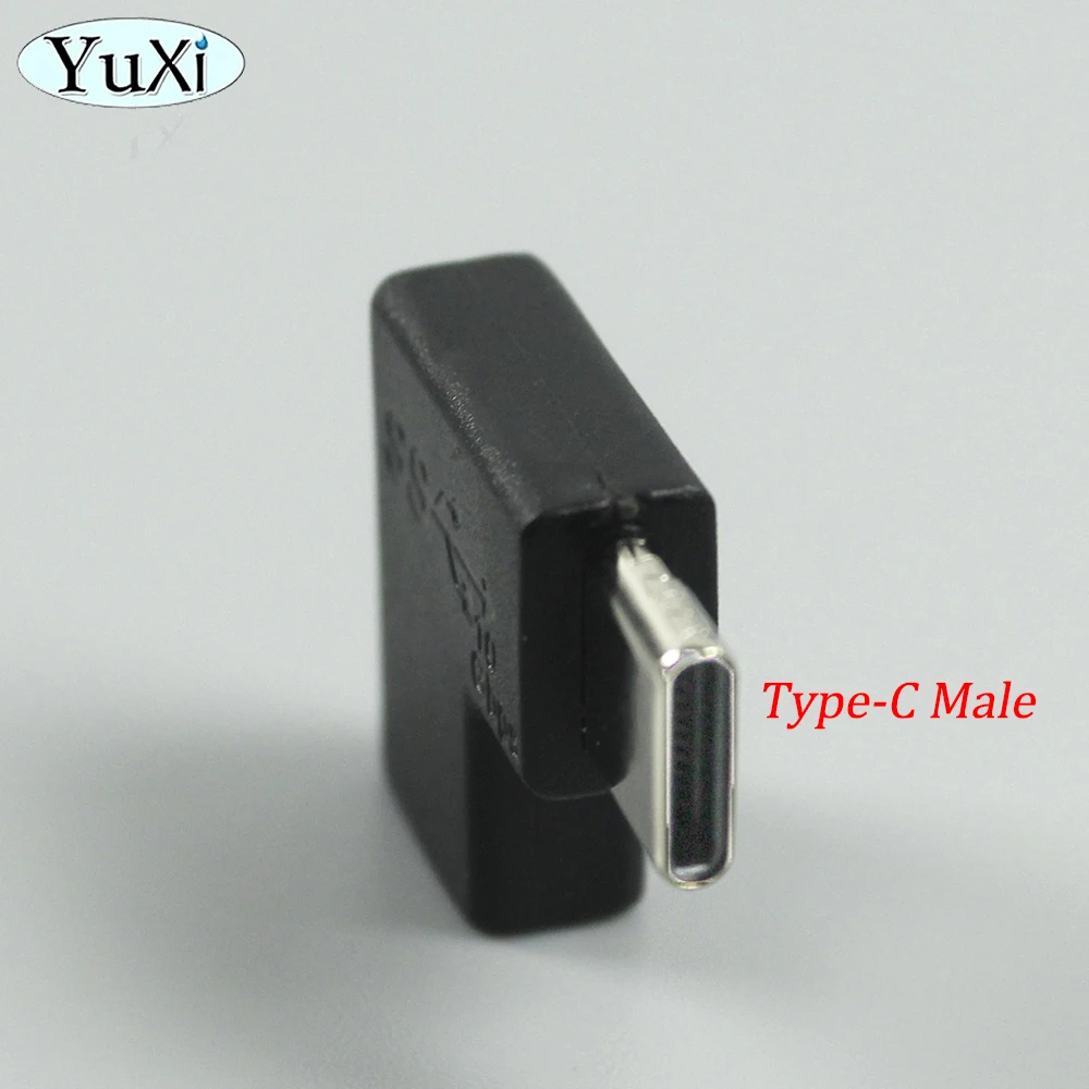 1/2/5Pcs USB 3.1-Tipo C Adaptador OTG Tipo Macho para C-Tipo C Feminino Conversor de 10 Gbps Para Macbook Telefone PC Pad 90 Grau Conector Imagem 4