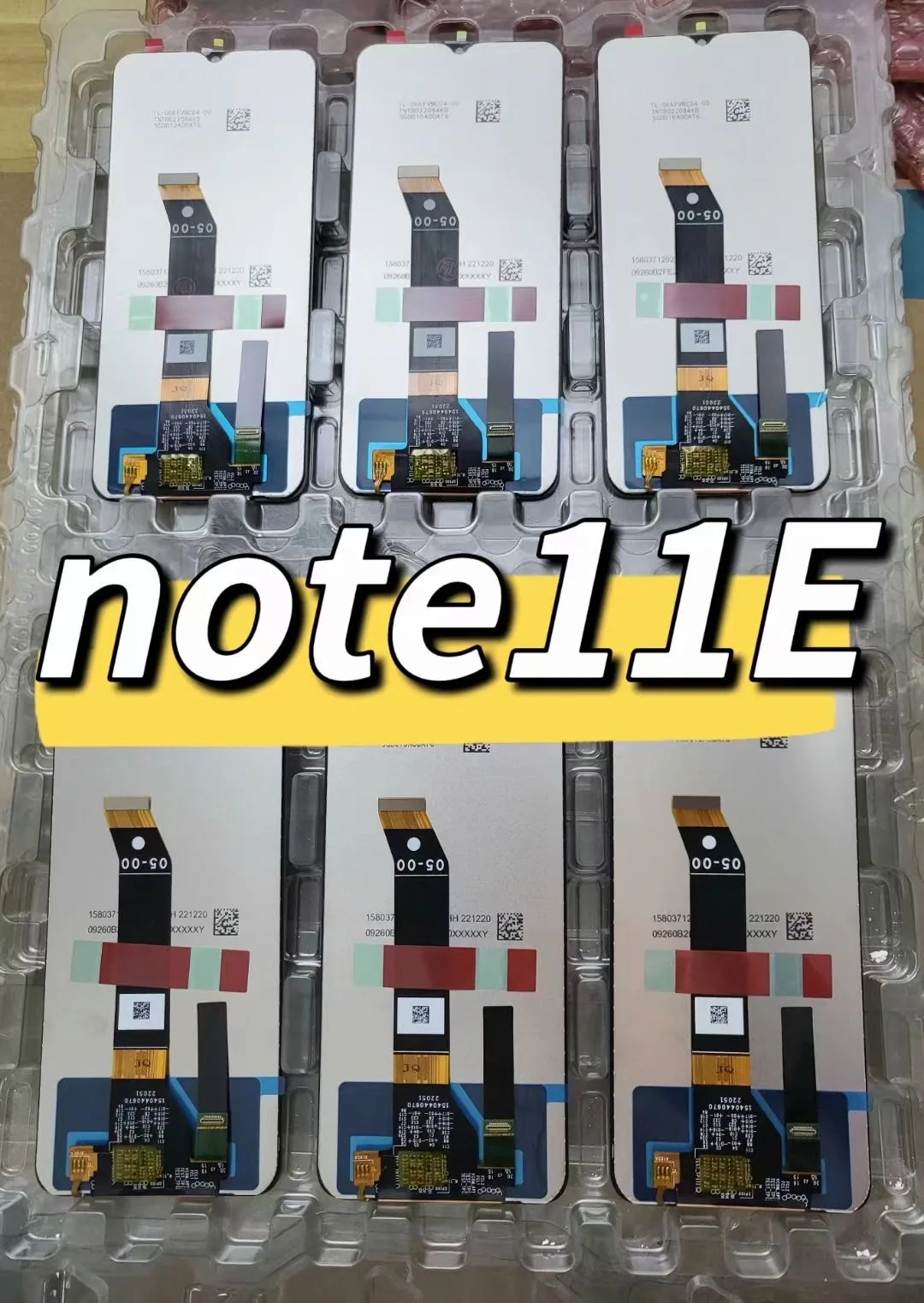 10 PCS/Lote Original de LCD Para Xiaomi Redmi Nota 11E tela LCD Touch Digitalizador Assembly Para Redmi Nota 11 E Redmi 10 5G LCD Imagem 4
