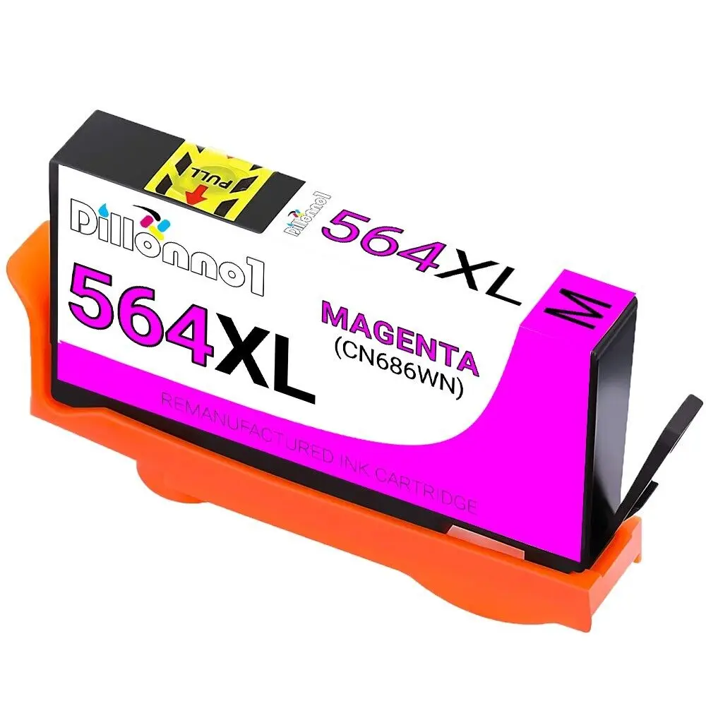 5-PK #564 XL Cartucho Para impressora HP Photosmart C410 C510 C5300 C5370 C6300 C6350 C6390 Imagem 4