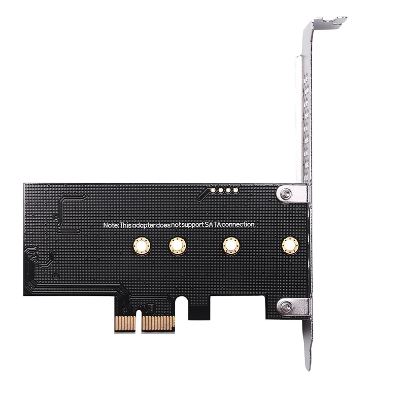 5X Adicionar Em Cartões PCIE Para M2 de Adaptador de PCI Express 3.0 X1 Para NVME SSD M2 PCIE Arrecadação de Suporte de Adaptador de 2230 2242 2260 M. 2 SSD Imagem 4