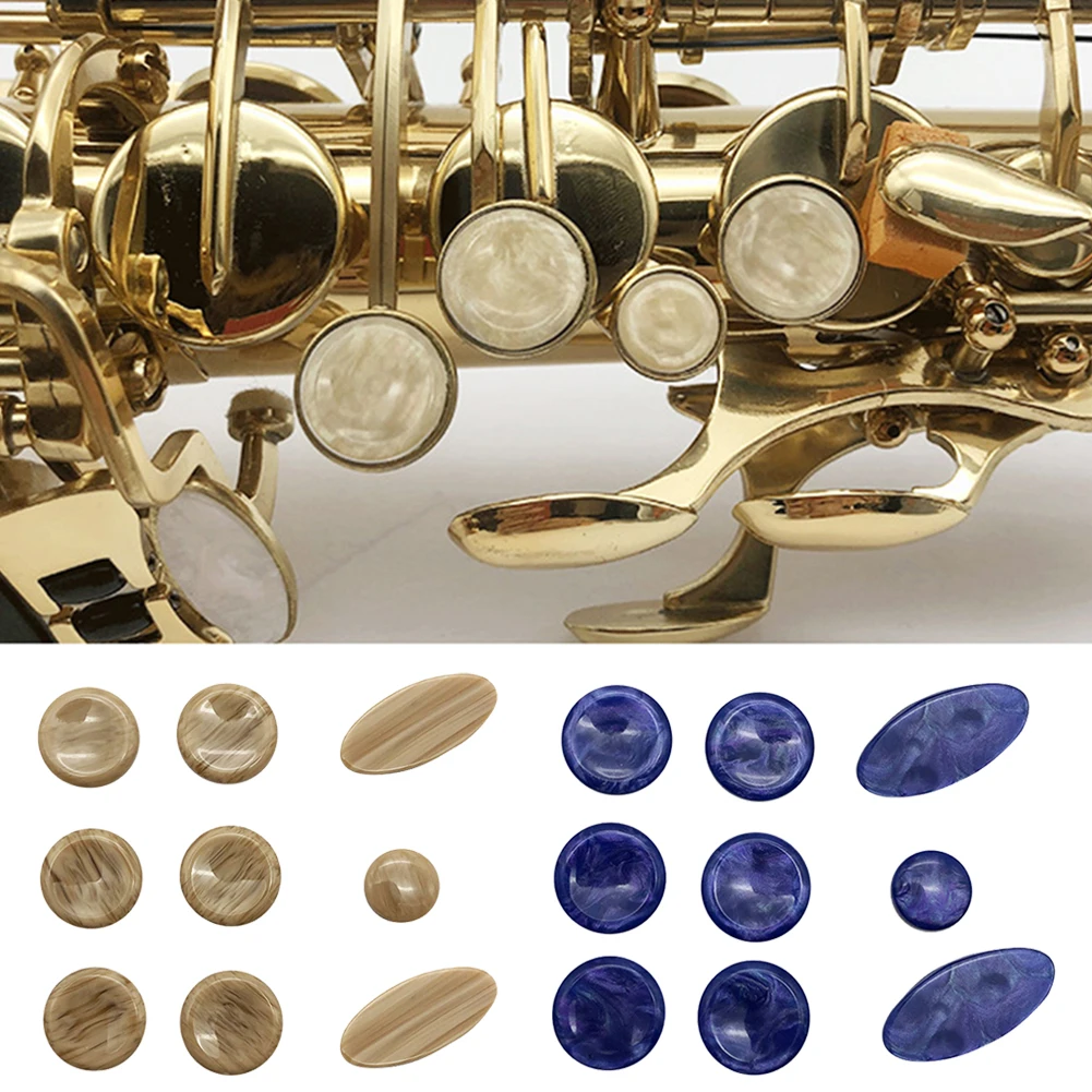 9 Pcs Saxofone Chave De Botões De Bolinha Para O Alto, Tenor, Sax Soprano Peças De Reposição Sax Pérolas Chave De Botões Embutidos Acessórios Imagem 4