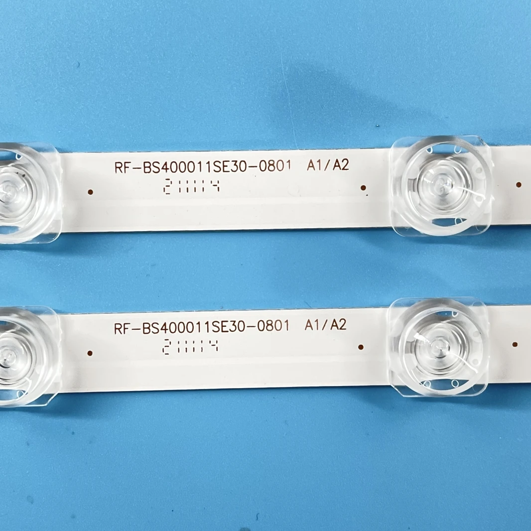 A Retroiluminação LED strip para Skyworth 40W5 HUNDAI H-LED40ES5004 HARPER 40F6750TS RF-BS400011SE30-0801 A2 A1 Erisson 40LES97T2SM Imagem 4