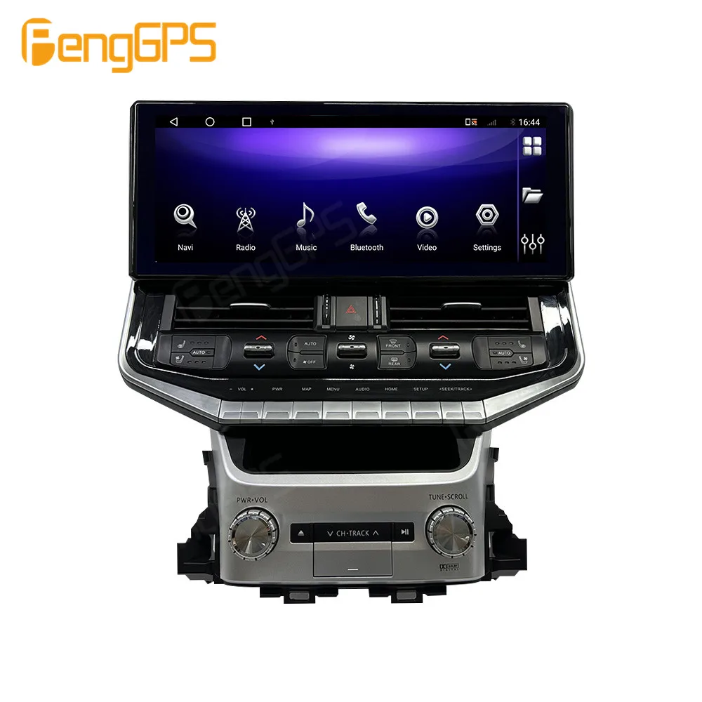 Para Toyota Land Cruiser LC200 LC300 2016 - 2023 Android auto-Rádio 2Din Receptor Estéreo Autoradio Player Multimídia GPS Navi Unidade Imagem 4