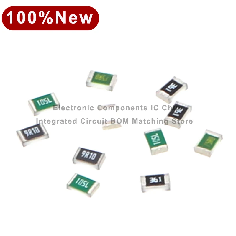 100pcs/Lote 1% 0805 Resistor SMD chip resistência de 10K 0Ω 150 220 330 470 Ohm 1K 2.2 K 100K 1M 1R 10R 100R 150R 220R 330R Ohms Imagem 5