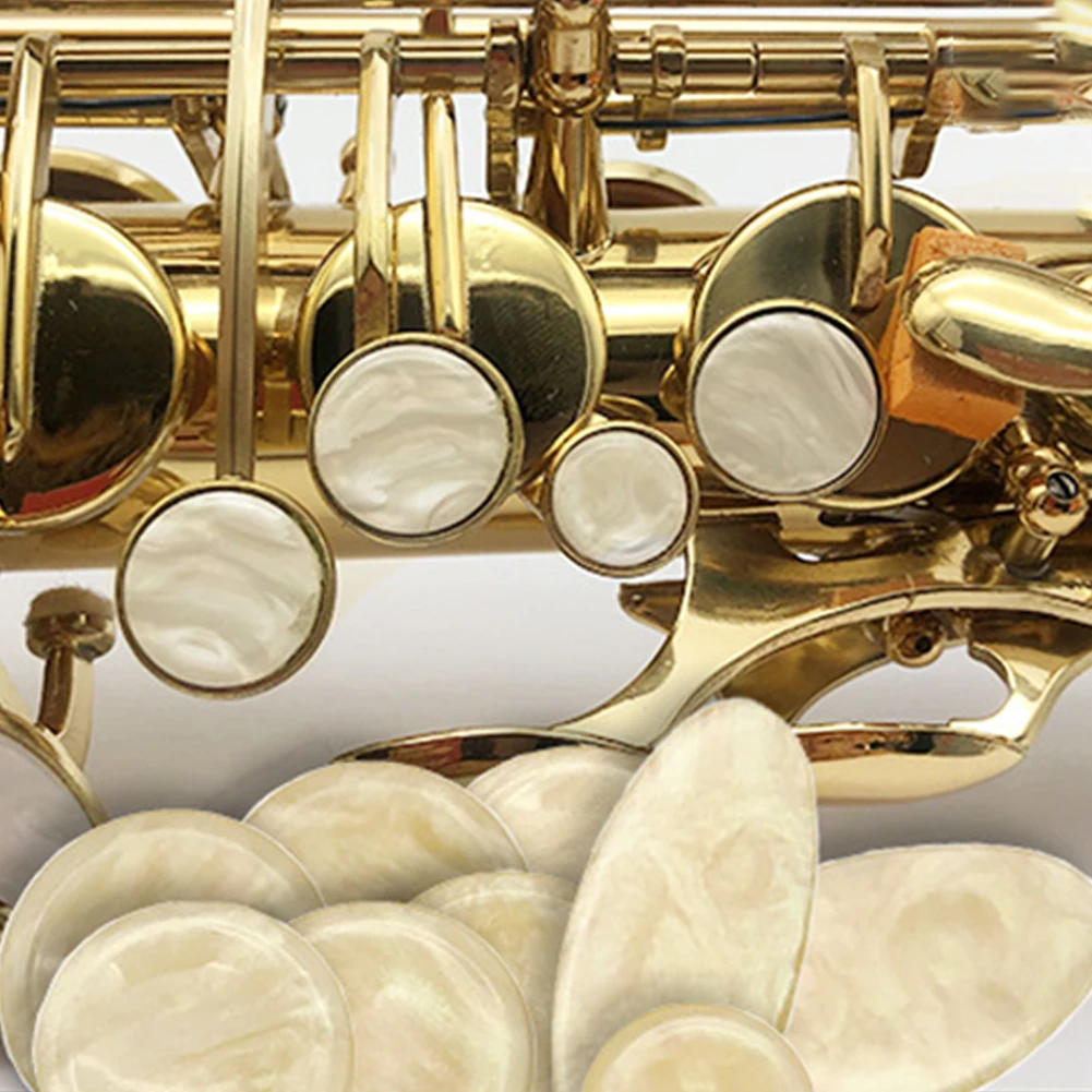 9 Pcs Saxofone Chave De Botões De Bolinha Para O Alto, Tenor, Sax Soprano Peças De Reposição Sax Pérolas Chave De Botões Embutidos Acessórios Imagem 5