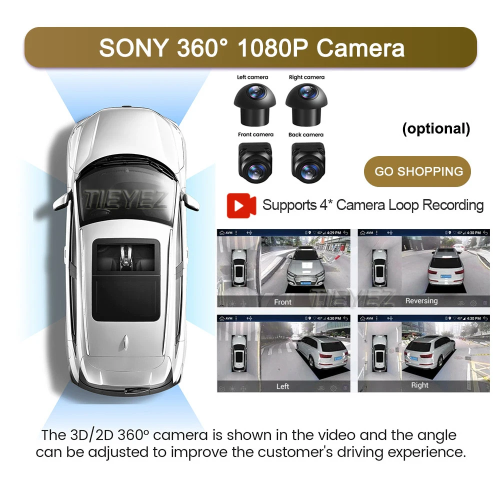 Android 13 Sistema de Rádio do Carro FIAT 500 Abarth, de 2007 a 2015 Multimédia Player Estéreo Auto de Áudio, Navegação GPS 4G Caplay Unidade de Cabeça Imagem 5