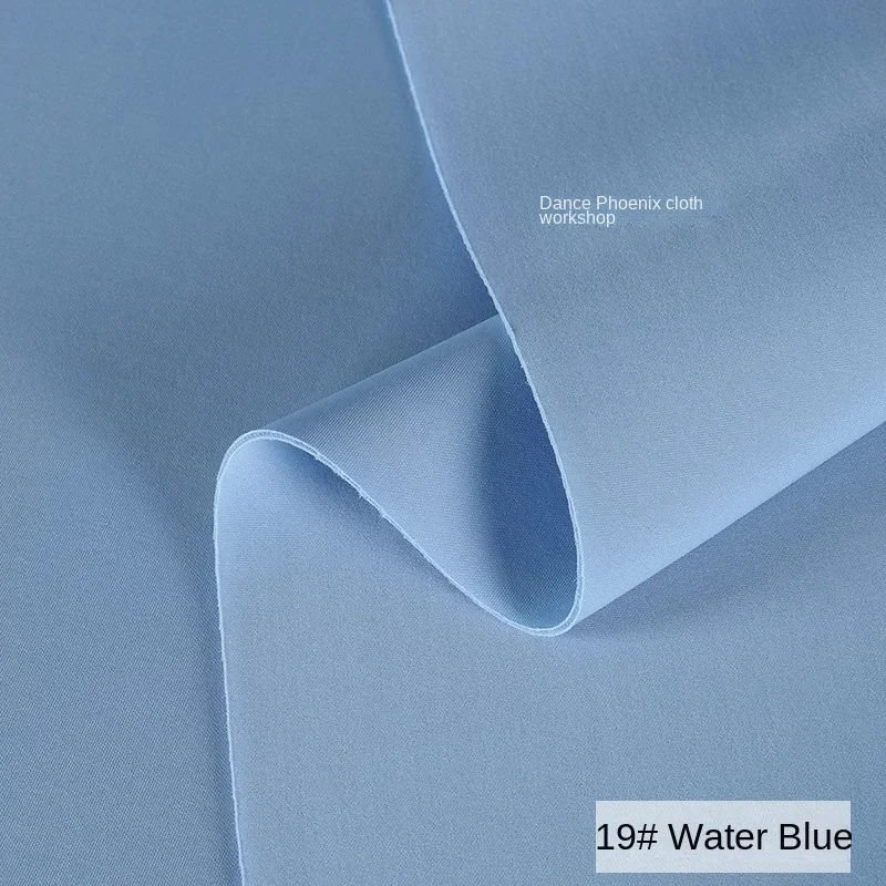 Espaço De Tecido De Algodão Azul Engrossado Vácuo Tecido Elástico Designer De Roupas De Grosso Pano Diy De Costura Por Medidores De Material Imagem 5