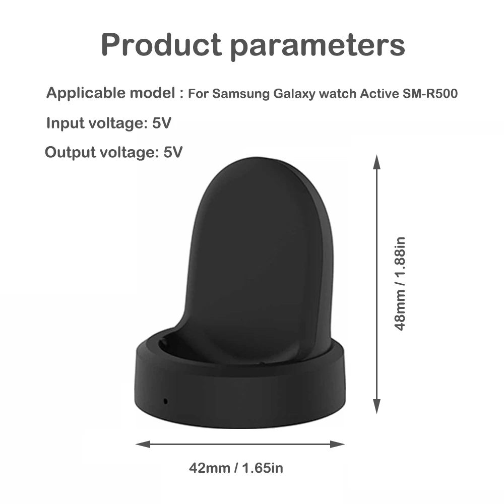 Sem Fio Portátil Do Carregador Rápido De Base Magnética Inteligente De Carregamento Para Samsung Galaxy Watch 5/3 Pro Cobrar Imagem 5