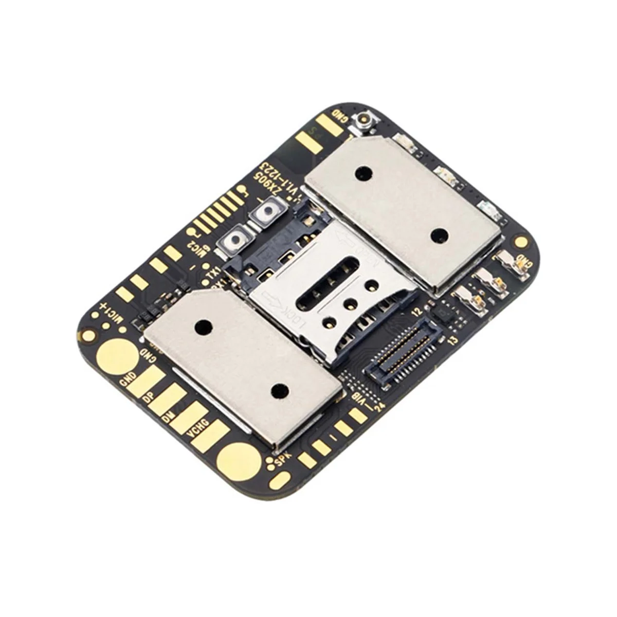 ZX905 Tamanho Pequeno 2G+ 4G do Perseguidor de GPS do Chip LTE CAT-1 de Rastreamento PCBA Conselho Módulo de Anti-Perdeu para o Pessoal do Garoto Uso Gato de Estimação do Cão Imagem 5